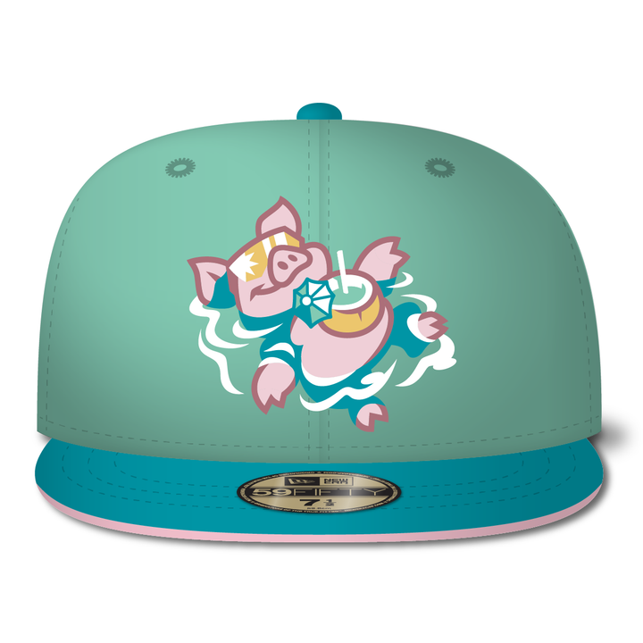 New Era Pigs in Paradise 59FIFTY Fitted Hat