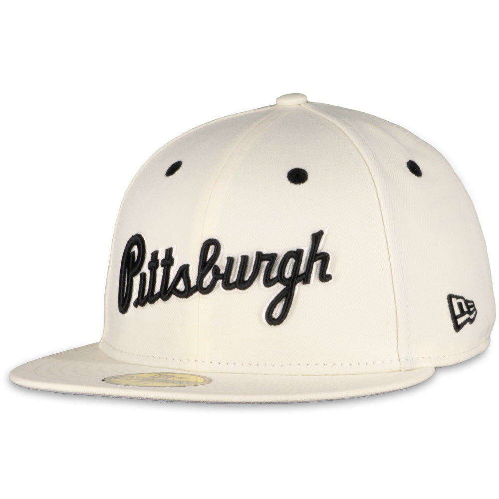 New Era Pittsburgh Pirates White Ivory Box Score 2023 59FIFTY Fitted Hat