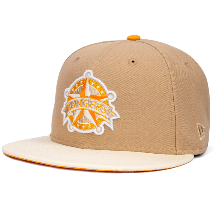 New Era Texas Rangers 'Sweet Nectar' Tan/Orange 59FIFTY Fitted Hat