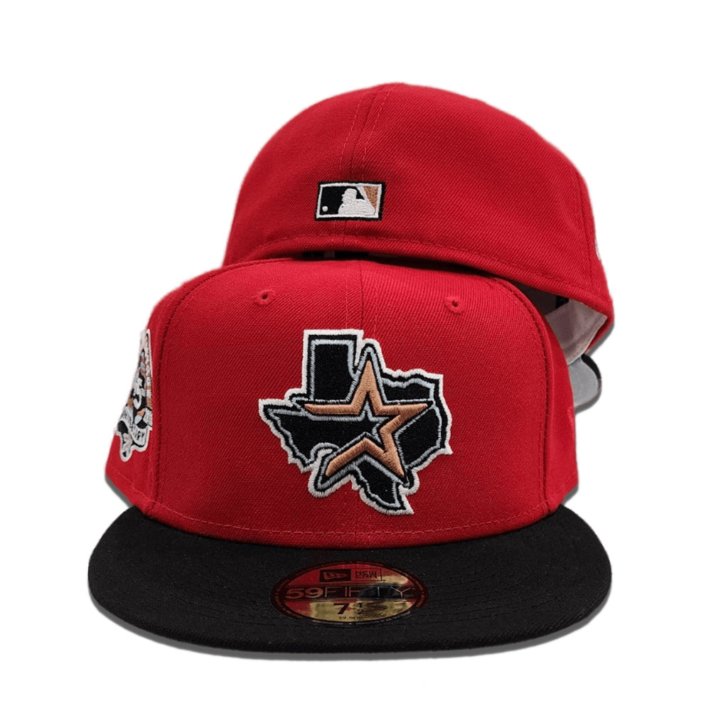 New Era Houston Astros 45th Anniversary Red/Black 59FIFTY Fitted Hat
