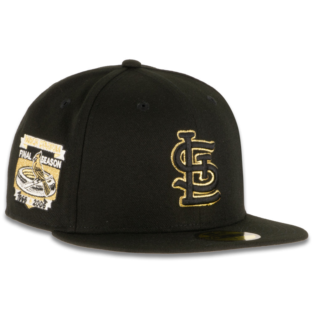 New Era x JS St. Louis Cardinals Black & Gold 2023 59FIFTY Fitted Hat