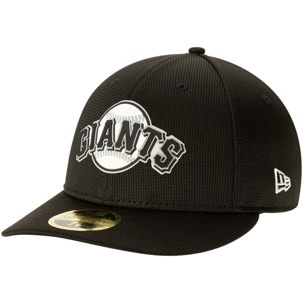 New Era San Francisco Giants Black Team Clubhouse Low Profile 59FIFTY Fitted Hat