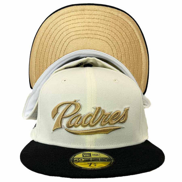 New Era San Diego Padres 'Champagne' 40th Anniversary Gold UV 59FIFTY Fitted Hat