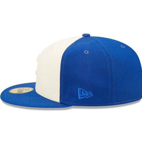 New Era Chicago Cubs Mens Royal Tonal 2 Tone 59FIFTY Fitted Hat