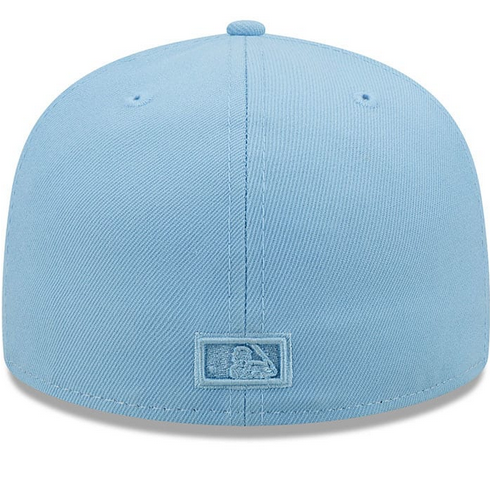 New Era Philadelphia Phillies Mens Light Blue Tonal 2 Tone 59FIFTY Fitted Hat