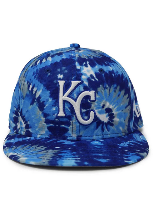 New Era Kansas City Royals Blue Tie Dye 59FIFTY Fitted Hat