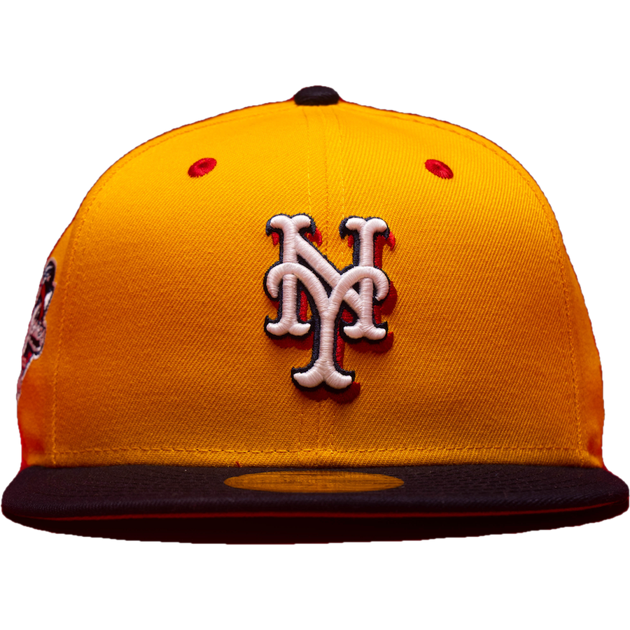 New Era New York Mets Gold 2000 World Series 59FIFTY Fitted Hat