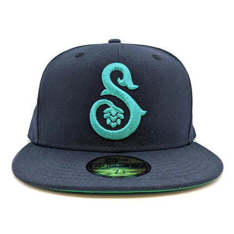 New Era Seaforth Hops Navy/Teal 59FIFTY Fitted Hat