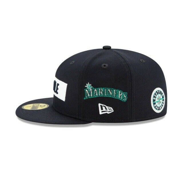New Era Seattle Mariners Boxed Wordmark 59FIFTY Fitted Hat