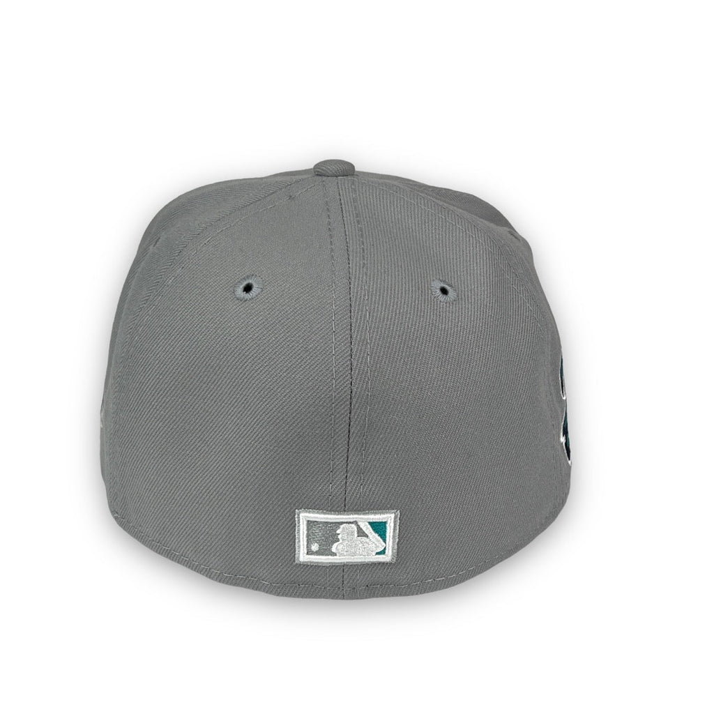 New Era Seattle Mariners Gray/Teal 20th Anniversary 59FIFTY Fitted Hat