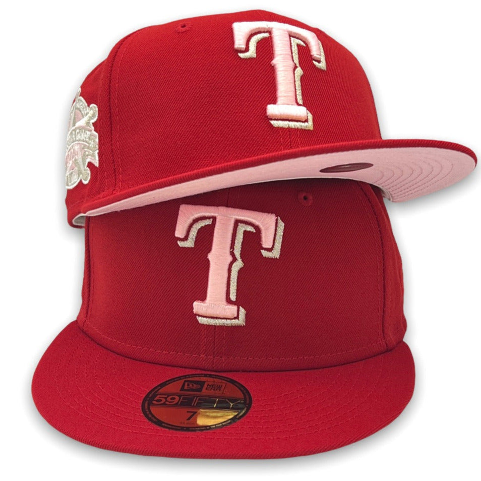 New Era Texas Rangers "Silver Roses" 1995 All-Star Game 59FIFTY Fitted Hat