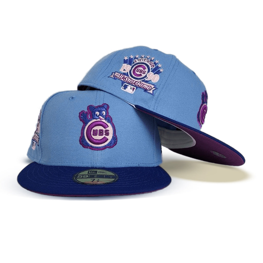 New Era Chicago Cubs Sky Blue/Royal 1990 All-Star Game 59FIFTY Fitted Hat
