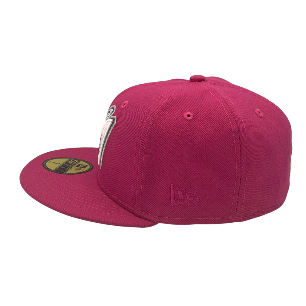New Era Anaheim Angels Beetroot 'Summer Pack' 50th Anniversary 59FIFTY Fitted Hat