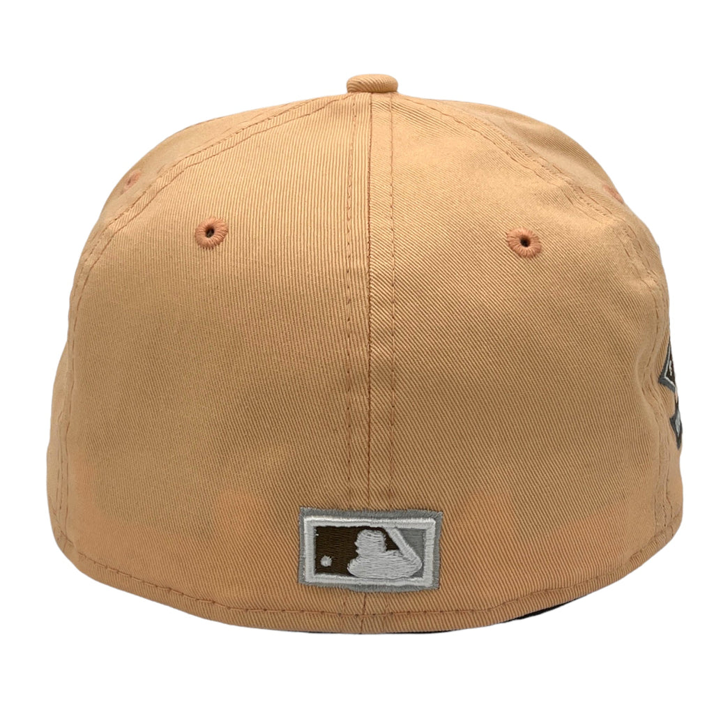New Era Atlanta Braves Peach 'Summer Pack' 150th Anniversary 59FIFTY Fitted Hat