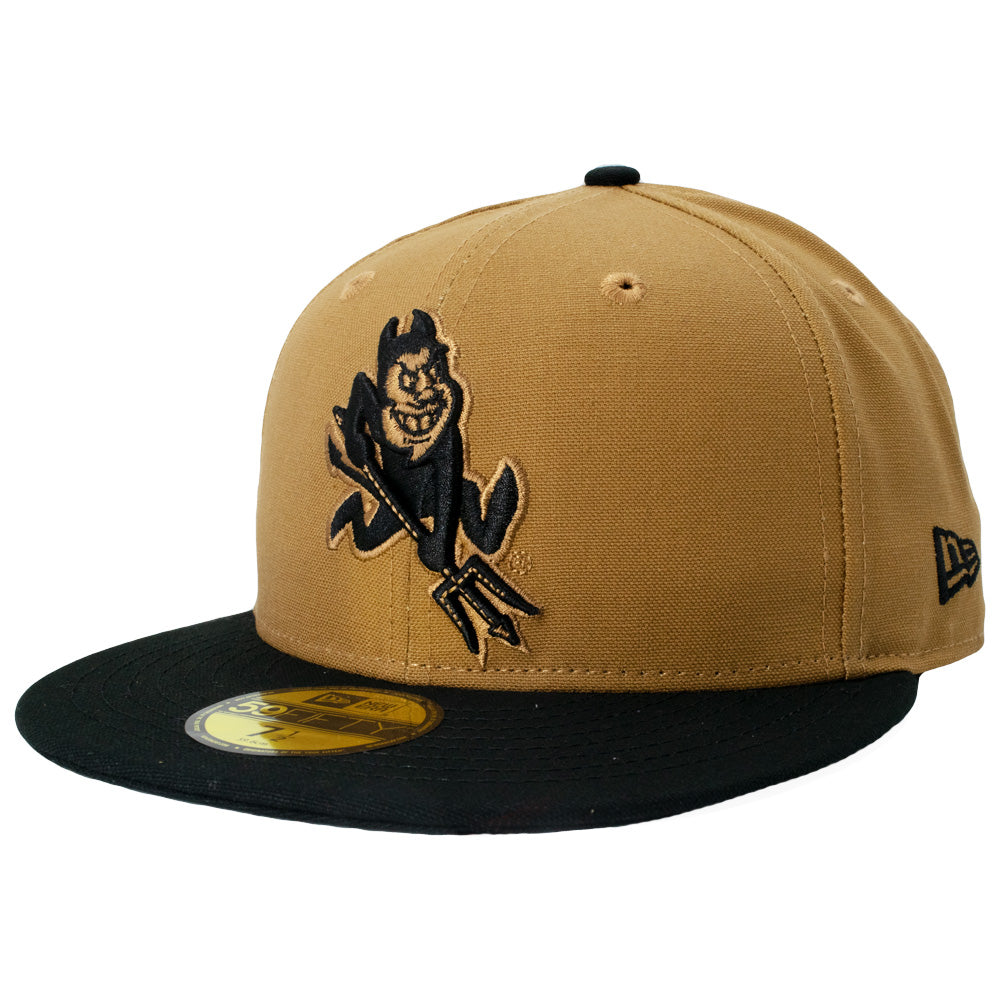 New Era Arizona State Sun Devils Two-Tone Canvas 59FIFTY Fitted Hat