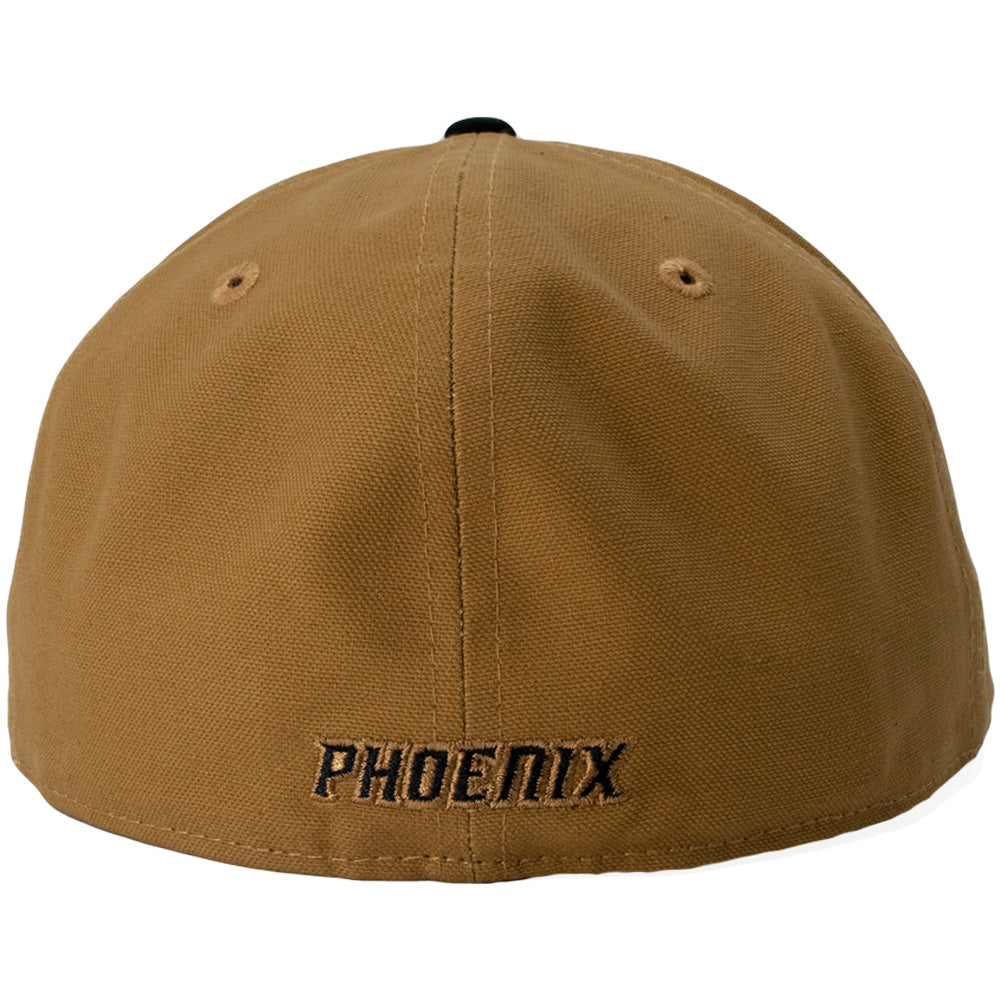 New Era Phoenix Suns New Era Two-Tone Canvas 59FIFTY Fitted Hat