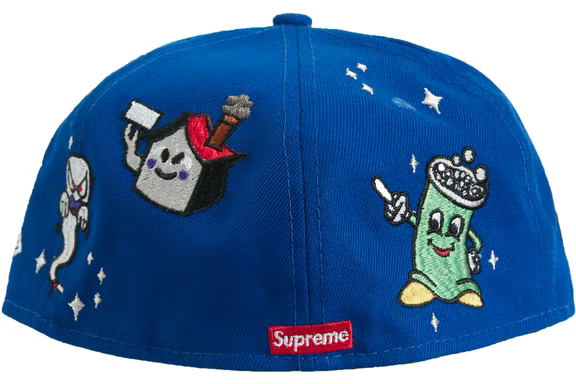 New Era x Supreme S Logo Royal Characters 59FIFTY Fitted Hat