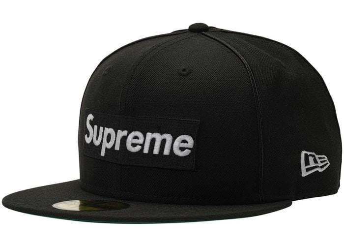 New Era Supreme Black 59Fifty Fitted Hat