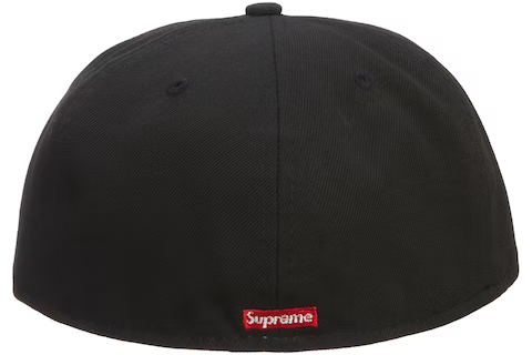 New Era Supreme Devil Horn Logo Black 59FIFTY Fitted Hat