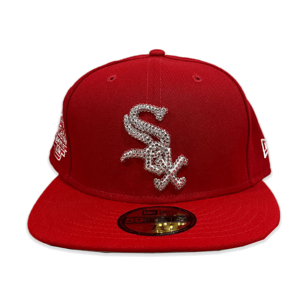 New Era Chicago White Sox 2003 All-Star Game Red Swarovski 59FIFTY Fitted Hat