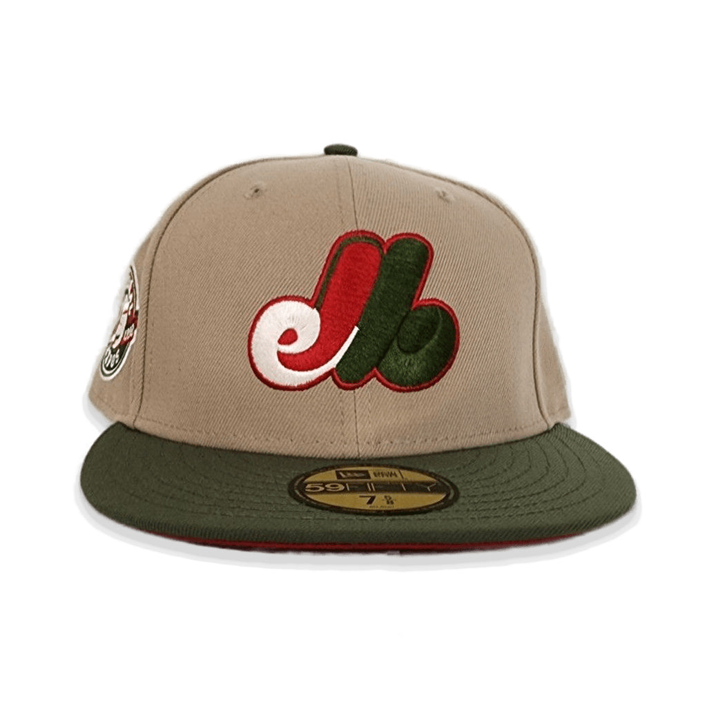 New Era Montreal Expos Camel 25th Anniversary 59FIFTY Fitted Hat
