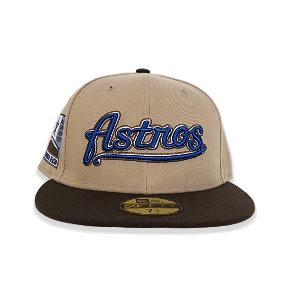New Era Houston Astros Tan/Brown 2000 Inaugural Season 59FIFTY Fitted Hat