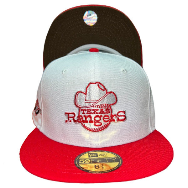 New Era Texas Rangers "Side of Fries" 50th Anniversary 59FIFTY Fitted Hat
