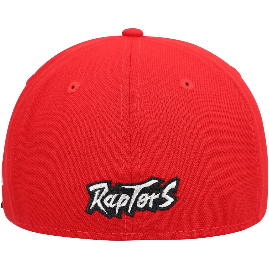 New Era Toronto Raptors Red Hardwood Classics Collection 59FIFTY Fitted Hat