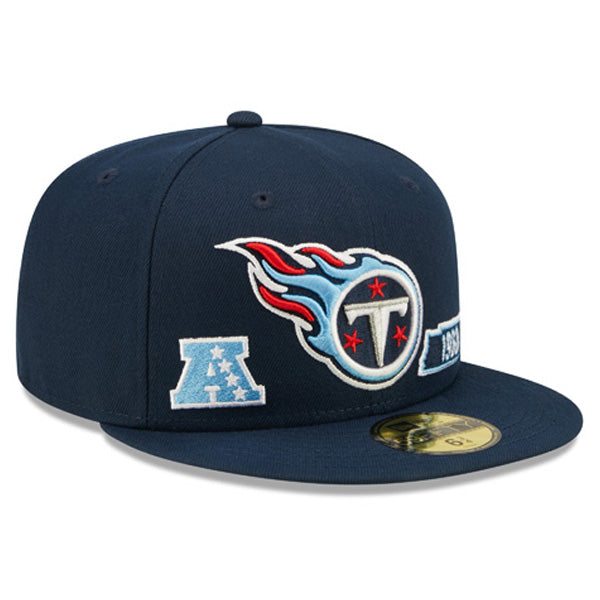 New Era Tennessee Titans Team Identity 59FIFTY Fitted Hat