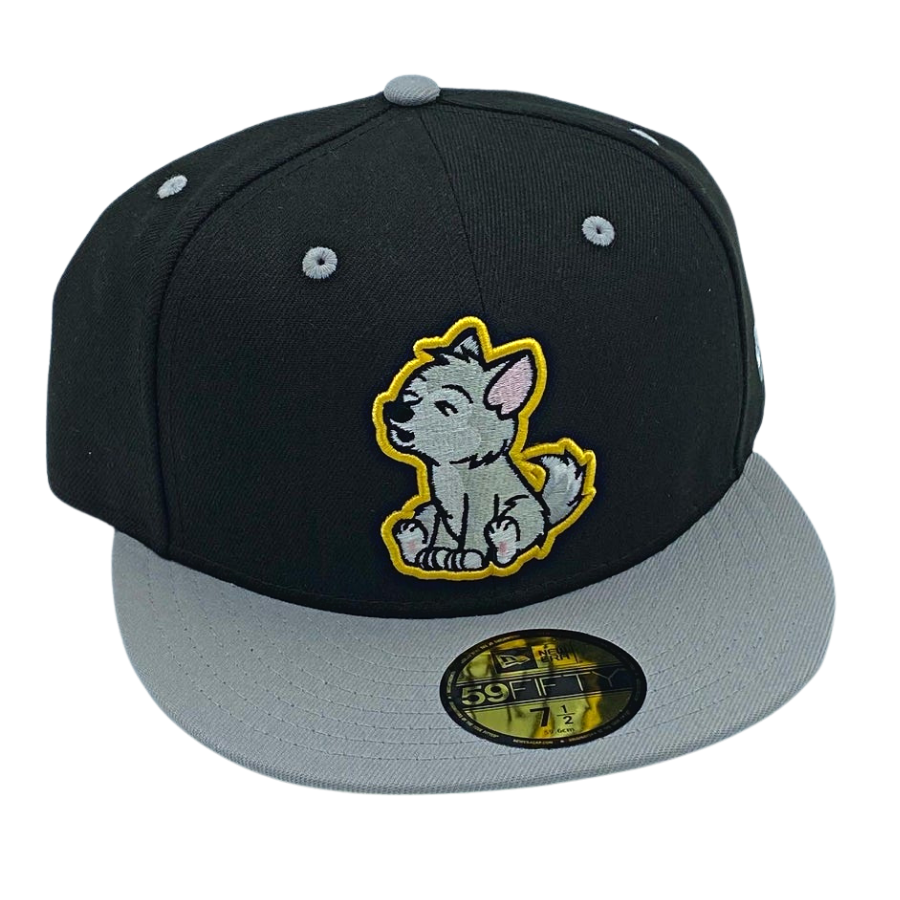 New Era Wolf Cub 2.0 Black/Grey 59FIFTY Fitted Hat