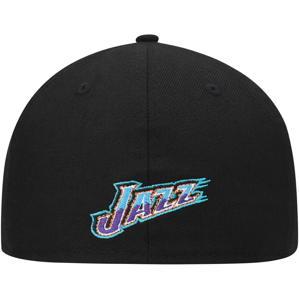New Era Utah Jazz Purple Hardwood Classics Collection 59FIFTY Fitted Hat