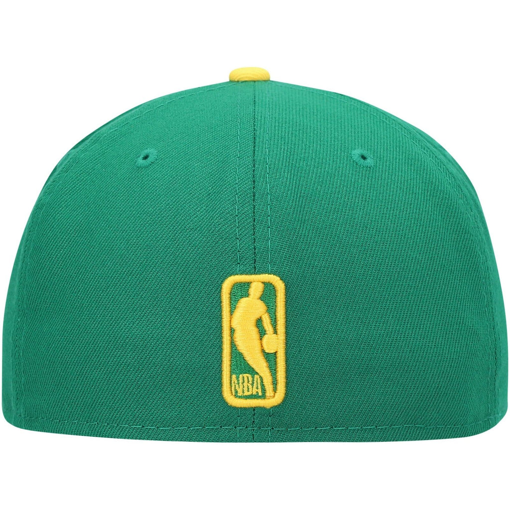 New Era Green Utah Jazz Hardwood Classics Collection 59FIFTY Fitted Hat