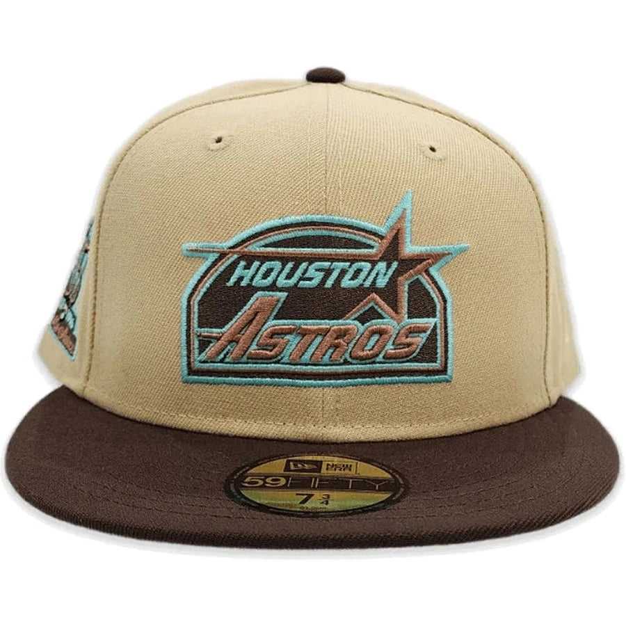 New Era Houston Astros Vegas Gold/Brown 35 Great Years 59FIFTY Fitted Hat