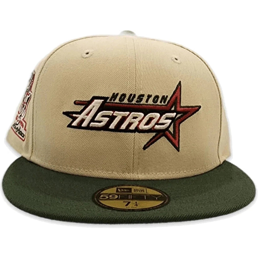 New Era Houston Astros Vegas Gold/Olive Green 35 Great Years 59FIFTY