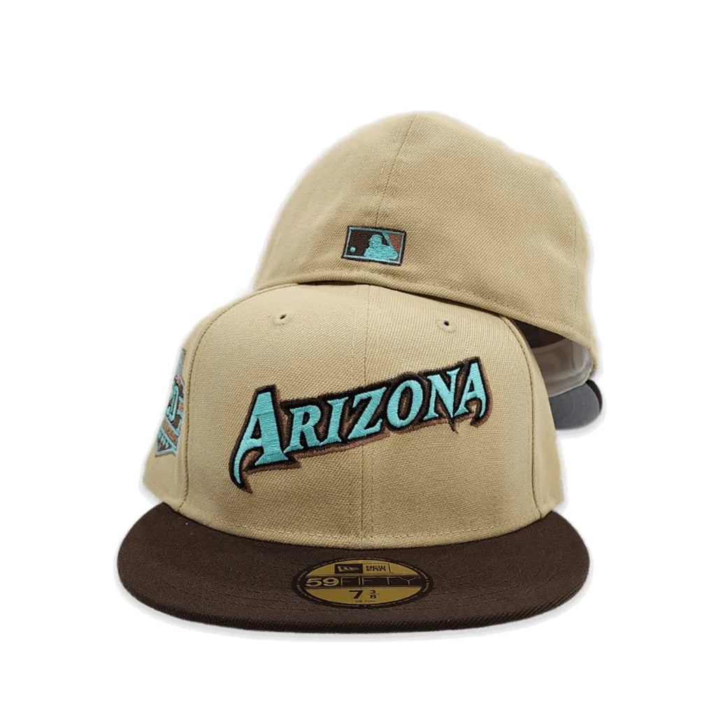 New Era Arizona Diamondbacks Script Vegas Gold/Brown 20th Anniversary ...