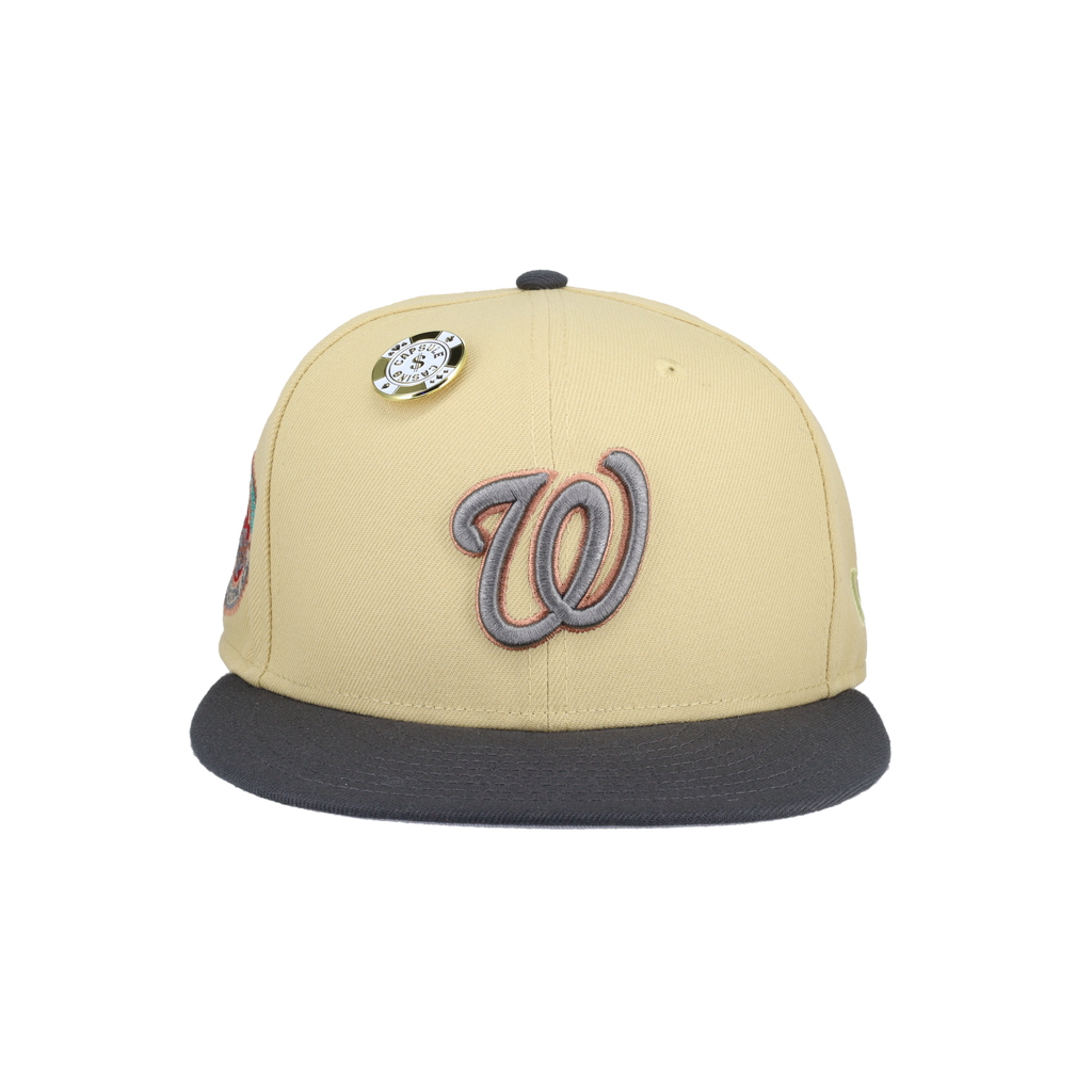 New Era x Capsule Washington Nationals Vegas Gold Collection Inaugural Season 59FIFTY Fitted Hat