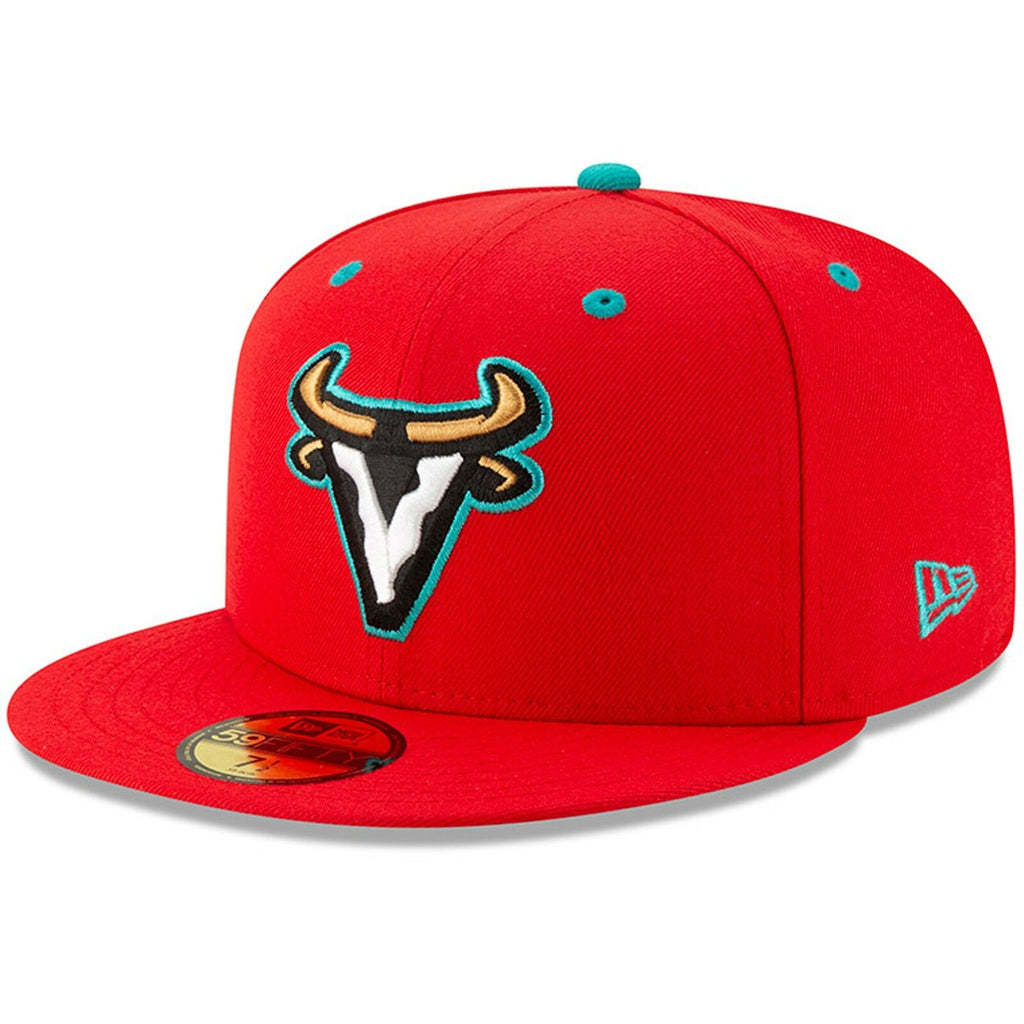 New Era Red Visalia Toros Copa de la Diversion 59FIFTY Fitted Hat