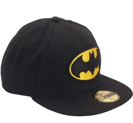 New Era Batman Basecap DC Superhelden Kappe Comics schwarz verstellbar New Era Batman Basecap DC Superhelden Kappe Comics schwarz verstellbar