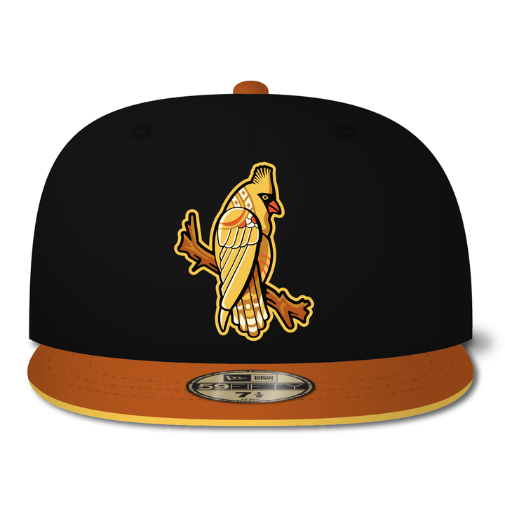 New Era Yellow Omen 59FIFTY Fitted Hat