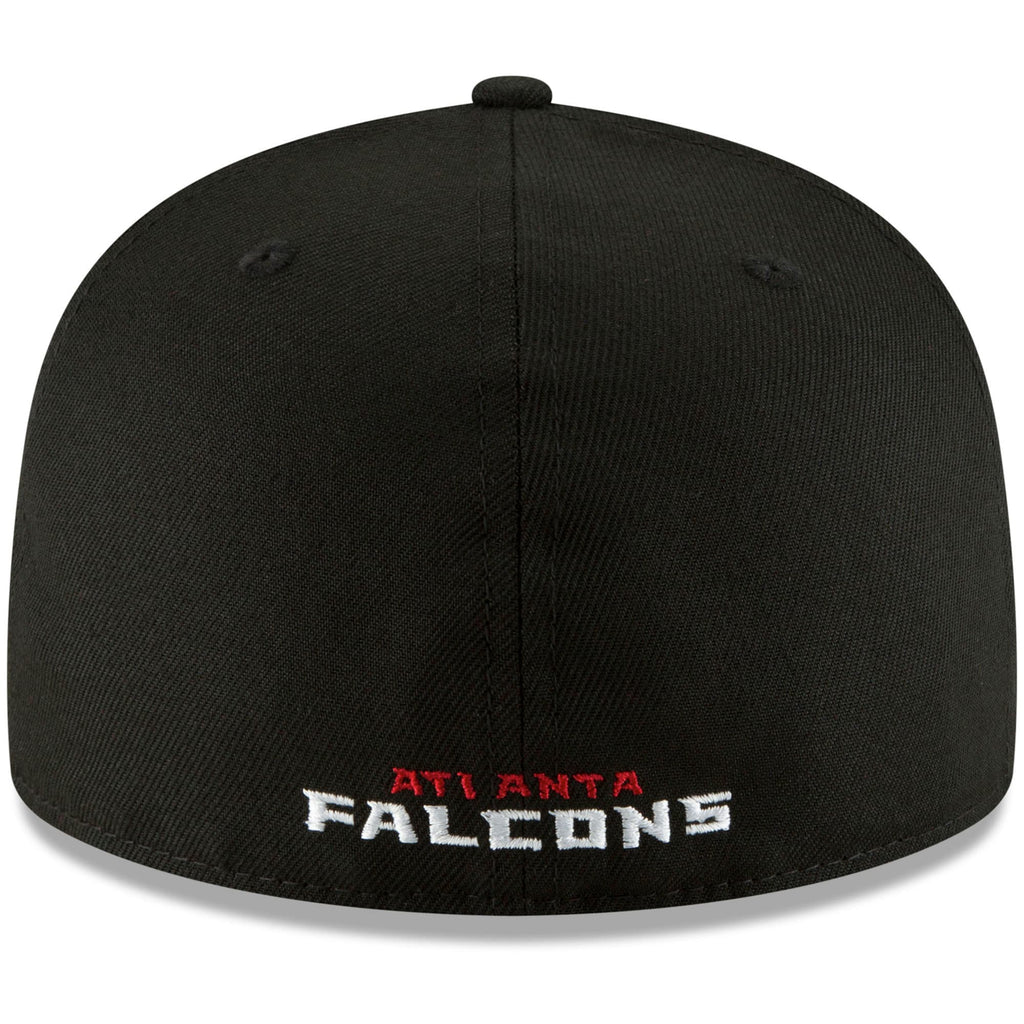 New Era Atlanta Falcons Black Omaha 59FIFTY Fitted Hat