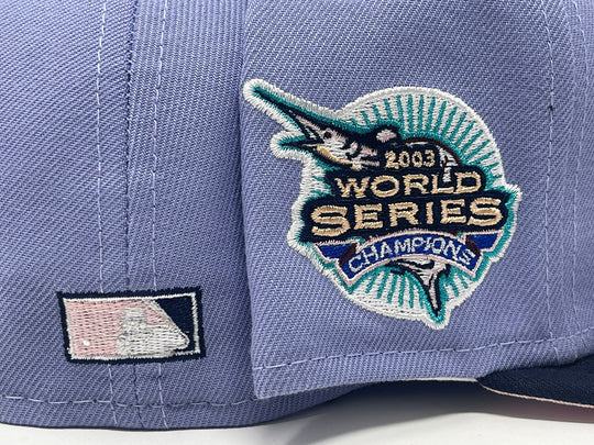 New Era Florida Marlins "Blue Orchid 2" 2003 World Series 59FIFTY Fitted Hat