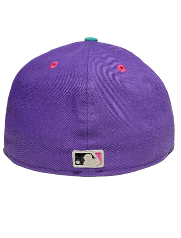 New Era New York Mets Purple/Teal Glow In The Dark 59FIFTY Fitted Hat