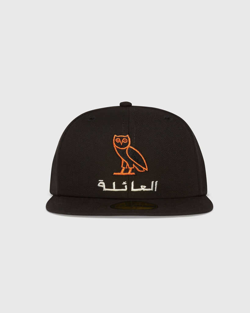 New Era Drake Family Owl Black 59FIFTY Fitted Hat