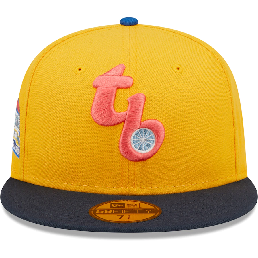 New Era Tampa Bay Rays Gold/Azure Tropicana Field Undervisor 59FIFTY Fitted Hat