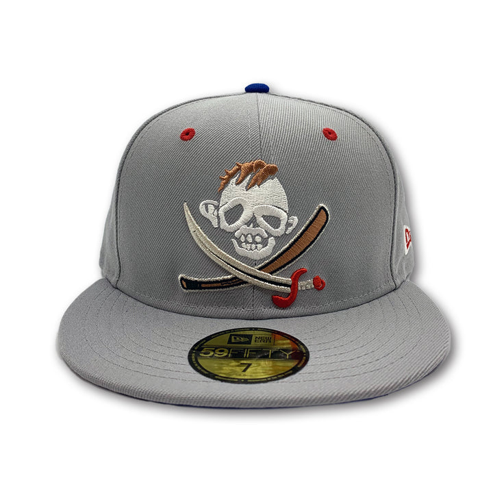 New Era Astoria Pirates Grey 59FIFTY Fitted Hat