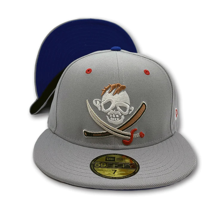 New Era Astoria Pirates Grey 59FIFTY Fitted Hat