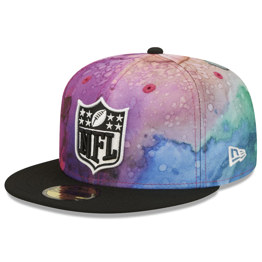 New Era NFL shield NFL Crucial Catch 2022 Ink Dye 59FIFTY Fitted Hat