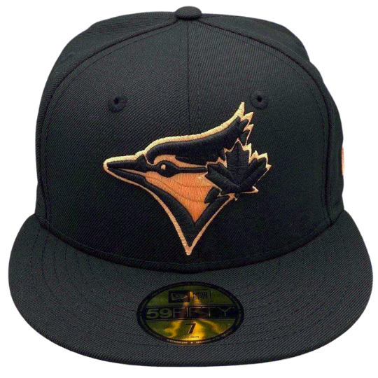 New Era Toronto Blue Jays Black & Peach 59Fifty Fitted Hat