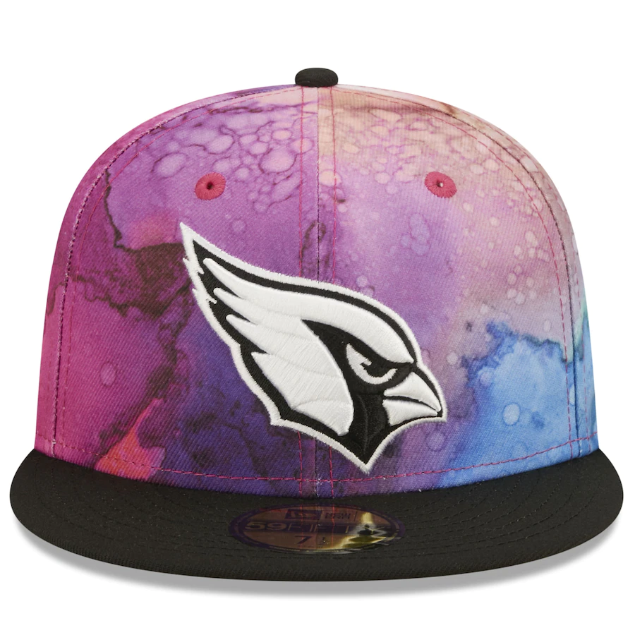 New Era Arizona Cardinals NFL Crucial Catch 2022 Ink Dye 59FIFTY Fitted Hat