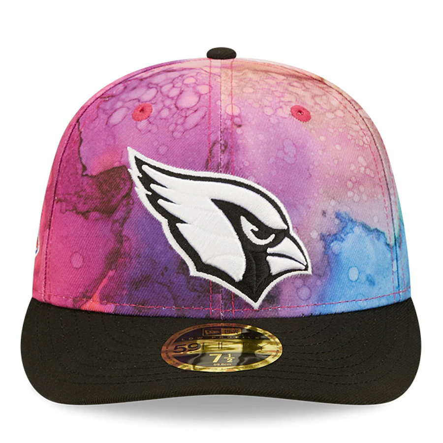 New Era Arizona Cardinals NFL Crucial Catch Ink Dye 2022 Low Profile 59FIFTY Fitted Hat